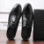 宜驰（EGCHI）正装皮鞋男士商务休闲时尚耐磨内增高鞋子男 3665 黑色 42