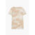Rag & Bone 618女士迷彩印花工艺皮玛棉棉针织T恤 Neutral S
