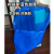 定制青储袋干黄玉米秸秆黄储塑料袋子饲料发酵袋大号耐磨包装袋编织袋 蓝色内袋70*120cm16丝中厚