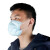 大杨YS303粤森一次性口罩 11000只 含熔喷布防尘防飞沫透气三层防护口鼻罩 蓝色 定制