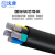 沈津 ZR-VLV-0.6/1KV-3*50+2*25mm² 国标铝芯阻燃电力电缆 1米