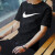 耐克（Nike）短袖男装上衣夏新款健身训练透气舒适运动服经典大LOGO半袖T恤 DC5095-010/全棉/偏大半码  S