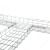 举山 网格桥架 BXG 304不锈钢 100×50 1米 网络综合布线开放式钢网线槽强弱电走线架