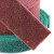 赫思迪格 百洁布 工业百洁布 抛光保洁加厚拉丝布 打磨除锈拉丝清洁布 绿色10cm*1.8米 JG-1759