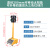 幕山络 太阳能红绿灯可移动交通信号灯十字路口LED警示灯驾校场地手推户外指示灯 200四面两头可升降款