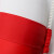 援邦防汛成人救生圈船用专业救生浮圈实心游泳泡沫圈-红白双色泡沫款