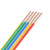 金龙羽 国标铜芯电线电缆单芯多股软线BVR*25平方电线100米/卷 绿色(货期15天)