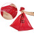冰禹 BYQ-617 生物危害废弃袋 医疗废弃物一次性平口垃圾袋 红色45*50cm（50个）
