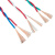 出极 电线电缆 ZR RVS 纯铜花线电线 ZR RVS双绞线2芯1.0 1.5 2.5平消防线灯头线电线 ZR-RVS红黑2*1*100米