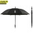 京洲实邦 F款加大8骨弯柄晴雨两用黑色 雨伞定制logo可印广告图案大号长柄商务礼品伞JZSB-9089