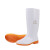 风一顺(FENGYISHUN) 耐油耐酸碱食品卫生靴 雨靴防水靴 白色 508高/高37.5cm 36码