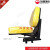 定制适用约翰拖拉机座椅 车座44F44F4座椅总成悬浮座椅总成 座椅(黄色)