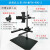 工业相机支架 机器视觉微调实验支架 CCD工业相机支架+万向光源架 光学台 旗舰款高900mm大底板 RH-MVT4-900-
