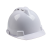 君御头部防护固安捷1502豪华V型带透气孔ABS安全帽工地施工安全头盔白色
