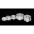 普力捷 尼龙六角螺母黑色透明塑料螺母/尼龙螺帽M2M2.5M3M4M5M6M8M10M12 白色-M8-100粒