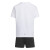 adidas阿迪达斯 yykids LB CD TEE SET小童轻运动休闲短袖T恤两件套装 IQ0846 128
