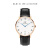 丹尼尔惠灵顿（DanielWellington）DW手表女 34mm表盘金色边皮带超薄女士石英表带日历DW00100092