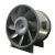 英达风机YINGDA 高温排烟混流风机消防排烟风机HL3-2A（PYHL-14A-）功率0.55KW风量670m3/h