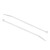 安赛瑞 尼龙扎带 自锁式捆扎线 理线绑扎带 宽4.8mm长30cm 100根装 白色 定制 欧时 440176