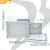 贝傅特 AG透明防水盒 户外新料接线盒防水ABS塑料密封盒监控端子电池盒 130*80*70