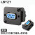 LBYZY D型DB9/VGA安装型9针插座 RS232串口接头 黑色母对母