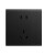 罗格朗（LEGRAND） 五孔插座 86型墙壁开关插座面板简悦石墨黑系列定制