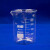 冰禹 BY-7002 玻璃烧杯 耐高温刻度杯 加厚玻璃仪器 实验器材 小学科学实验室烧杯 250ml
