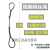 插编钢丝绳双扣纯手工编织起重吊装吊索具编头子钢丝绳WZ-GSS-16 吊3吨16-1米一根