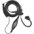 对讲机耳机线C3铝箔耳机线C1导管HongweiK5通用K头M头Y头耳机线C3 黑色（KD18）
