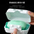 日本进口免打孔创意简约风格家用卫生间浴室肥皂盒旅行密封带锁扣防水香皂盒 皂盒*2