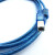 usb打印机数据线2.0打印机线高速方口USB打印线0.3 1.5 3 5 10米m 天蓝色 0.5m