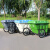 圣极光垃圾车物业手推保洁车移动环卫车无盖垃圾箱G5333白色400L
