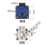 欧式二极工业插头插座防水连接器 2芯 16A防爆对接两孔发电机220v 2芯16A暗装套装