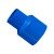 联塑（LESSO）异径套(PVC-U给水配件)蓝色 dn63X25