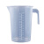 塑料量杯带刻度加厚pp材质耐高温酸碱奶茶凉水大杯子带盖1L升 500ml量杯