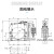 嘉迪气动 JDI YWZ9电力液压制动器盘式制动器鼓式制动器 YWZ9配Ed、YT2（全套） YWZ9-300/30