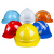 OIMG定制中国能建标志安全帽 电力建设工程帽 工地施工防砸头盔 电厂 红色(玻璃钢透气款)