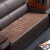 顾致办公室皮沙发垫防滑四季通用实木组合沙发坐垫飘窗垫子客厅红木质 咖啡色 50*50cm