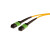 利合光电（LHG）MPO-MPO12芯单模光纤线OS2母头B极性40G/100G运营商级3.0缆径LSZH材质 20米