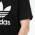 阿迪达斯 （adidas）三叶草T恤男装 2024夏季新款透气时尚运动服圆领休闲短袖 黑色 S