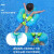 swimbobo婴儿游泳圈趴圈防翻防呛水儿童腋下圈  儿童游泳圈宝宝戏水玩具游泳装备 五代坐兜+防翻浮球L(6-30个月 16-30斤)