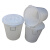 级大白桶加厚45L65L100L储水桶带盖发酵桶酿酒桶塑料大圆胶桶 30升蓝色桶（带盖）