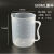 塑料量杯50ml-5000ml毫升量杯加厚材质量筒烧杯带刻度容量瓶 烘焙 500ML (1只)