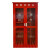 SUK 消防柜 红色 玻璃柜门，厚度约0.6mm左右 单位：个 货期15天 1800*950*400