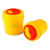 【圆形8L】黄色塑料垃圾桶圆形一次性 医疗利器盒 锐器桶