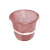 庄太太 粉色14L 大容量加厚手提透明塑料水桶储水桶学生员工宿舍便携水桶