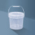 庄太太 4L透明色 塑料外卖打包装桶果酱桶ZTT-9098