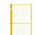 深安越达 黄色工厂定制加厚护栏门1.7m×450mm+立柱1.8m