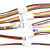 ZH1.5mm间距公母对插端子线 空中对接电子线 母头带线3P4P6P 5P 公头200毫米