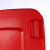格圣奇塑料分类垃圾桶上海款果皮箱环保箱红色100L有害垃圾C4023